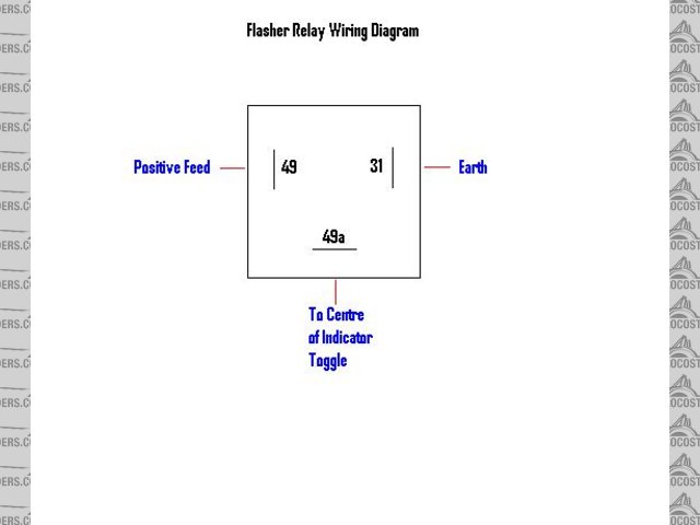 Flasher Relay Diagram